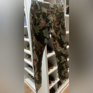 Camouflage, reversible, jeans